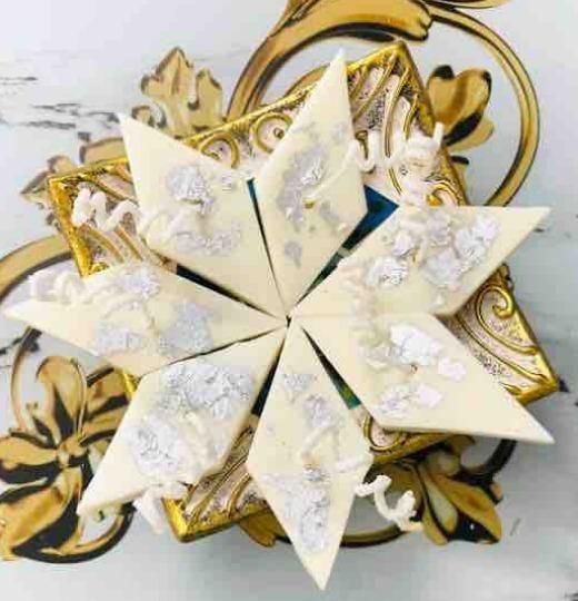 Kaju Katli Scented Candle – Pack of 12 Decorative Festive Candles | NISHU Superstores