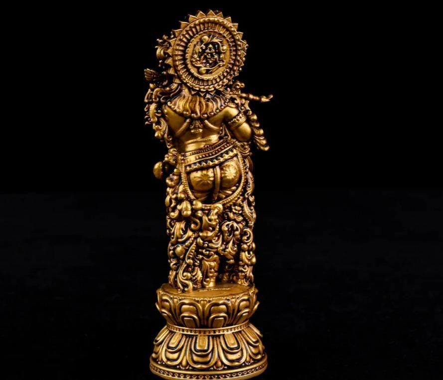 Shree Krishna Idol for Car Dashboard – Divine Décor | NISHU Superstores