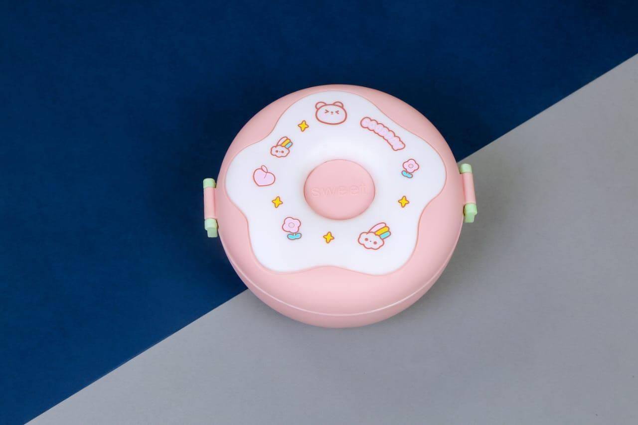 Donut Shape Children’s Lunch Box – Fun & Durable Food Storage | NISHU Superstores