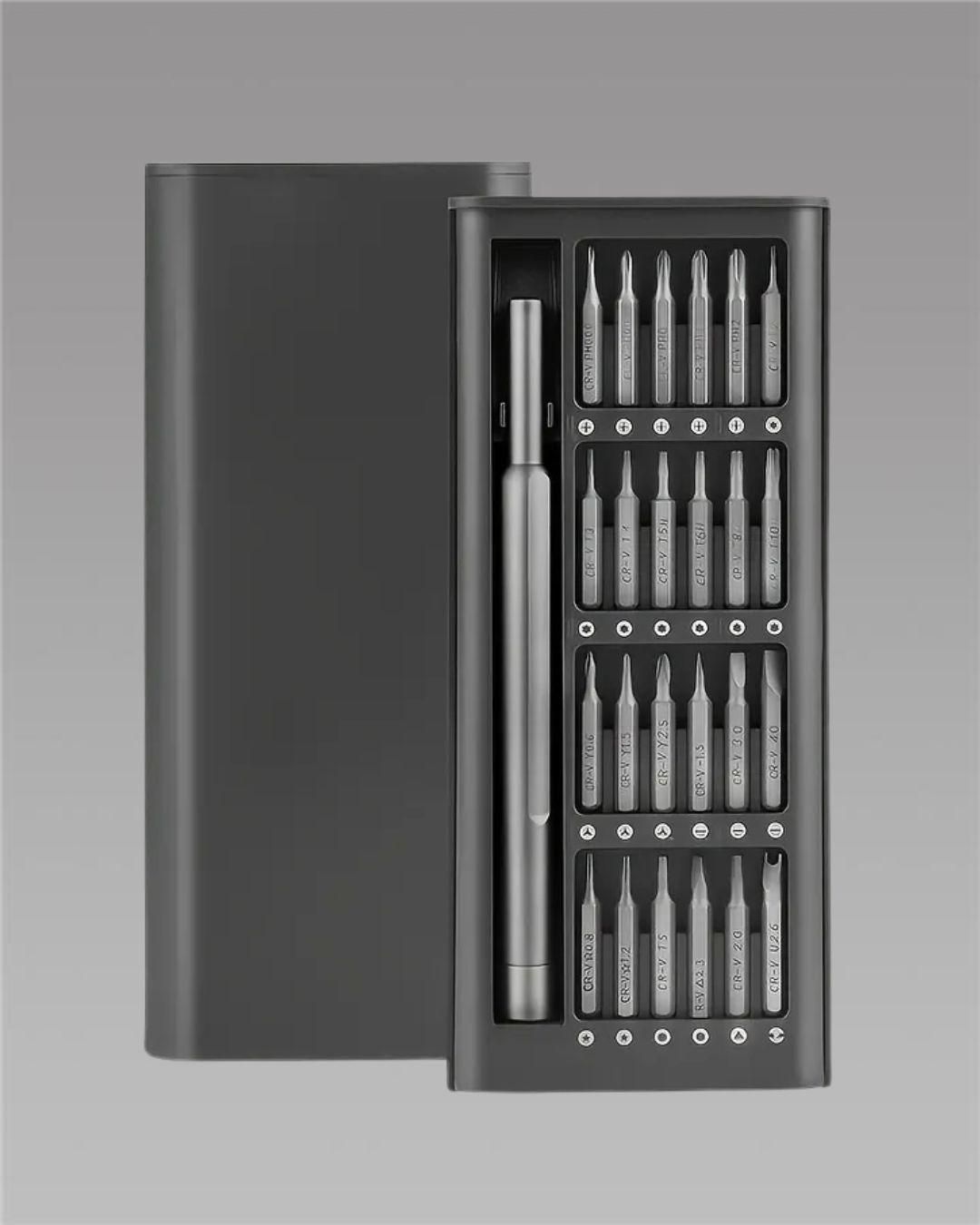 24-Piece Precision Screwdriver Set – Magnetic Bits & Compact Case | NISHU Superstores
