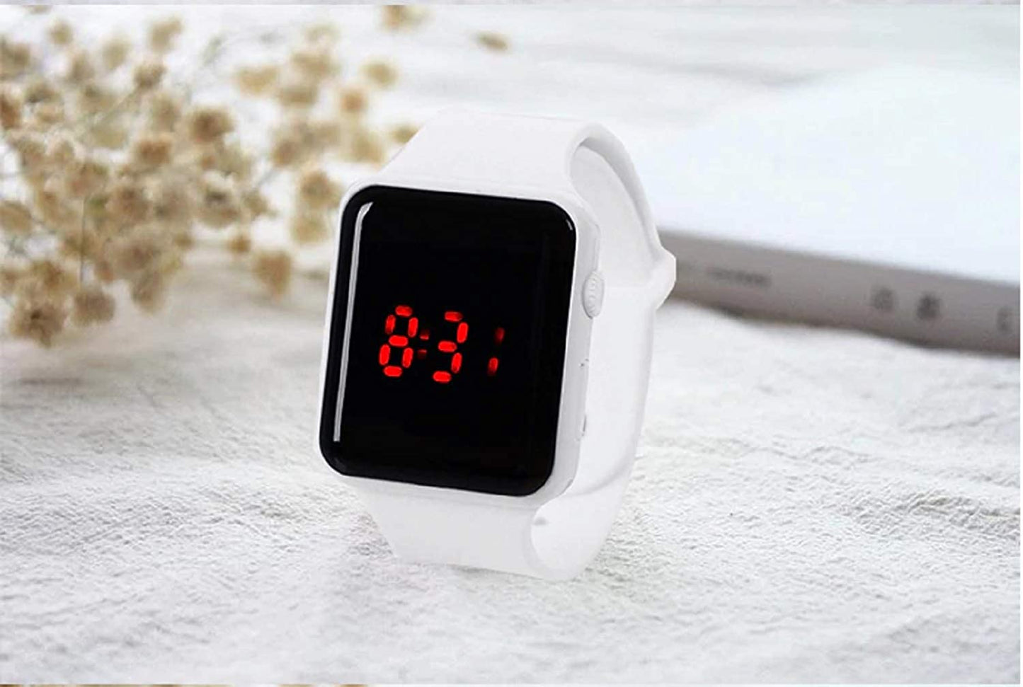 Men's Silicon Digital Watch-02 – Stylish LED Sports Wristwatch | NISHU Superstores
