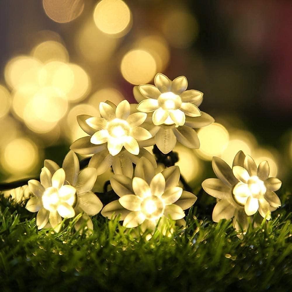 16 LED Lotus Flower Decoration Lights – 3 Meters Magical Ambiance | NISHU Superstores
