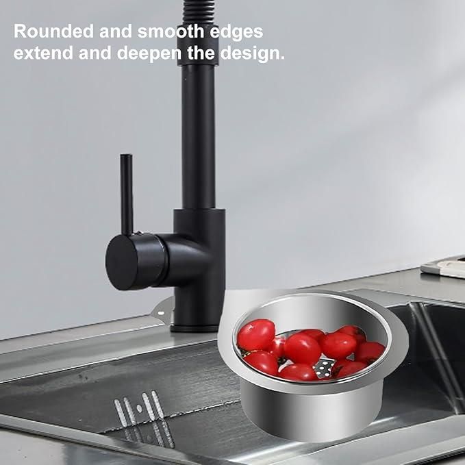 Stainless Steel Swan Drain Basket – Durable Sink Strainer & Filter | NISHU Superstores