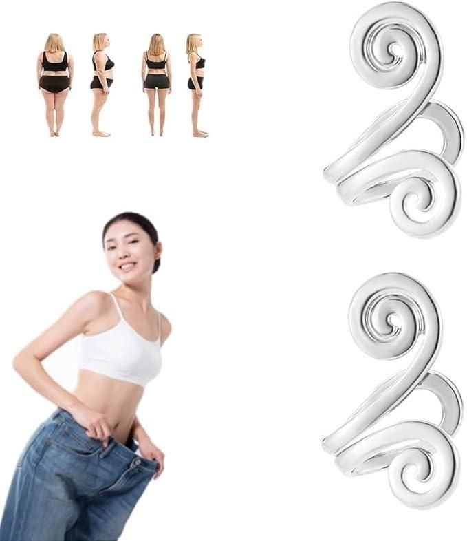 Acupressure Slimming Earrings (2 Pcs) – Magnetic Weight Loss Support | NISHU Superstores