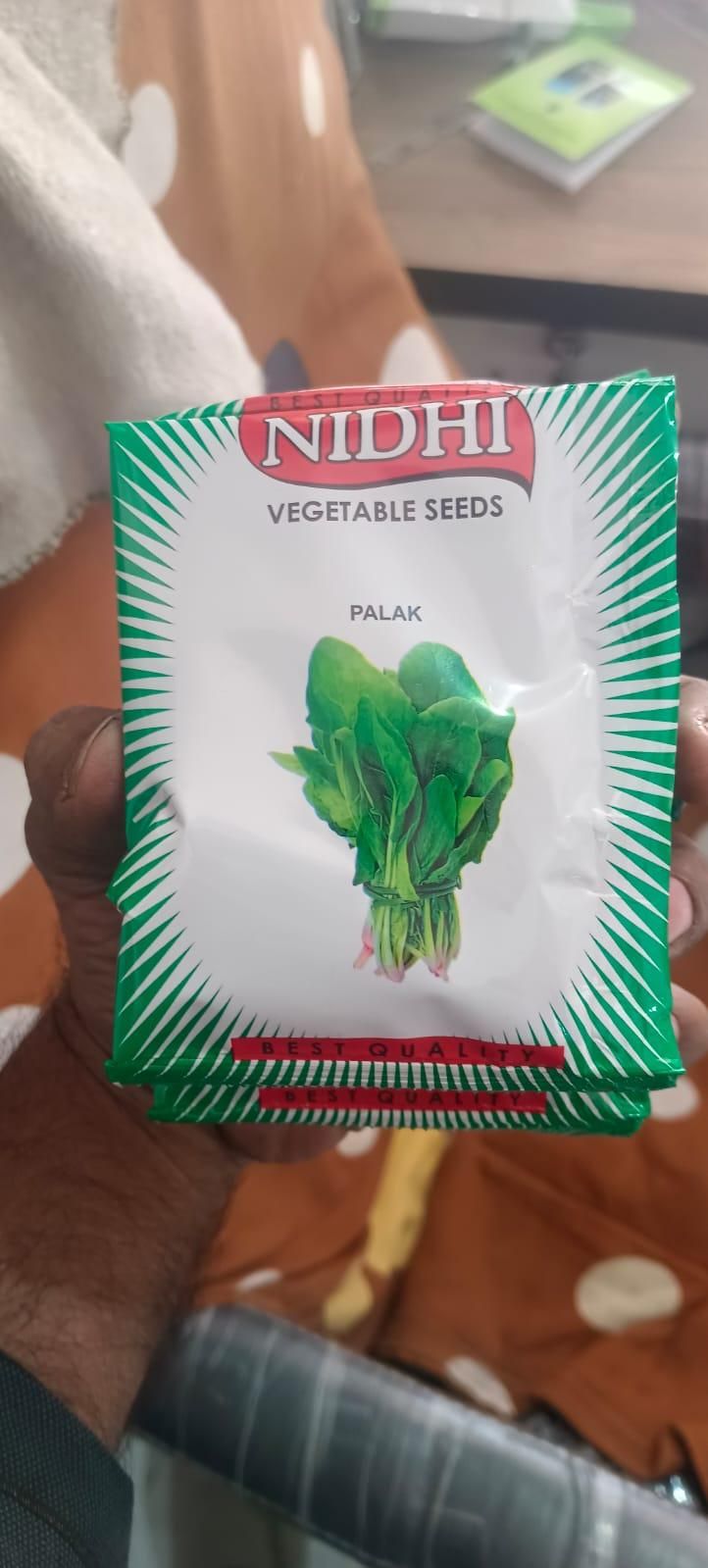 Spinach Vegetable Seeds (Pack of 20) – High Yield, Fast Growing | NISHU Superstores