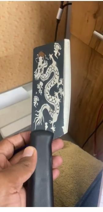 Dragon Chopping Knife – Stainless Steel Blade Kitchen Knife | NISHU Superstores
