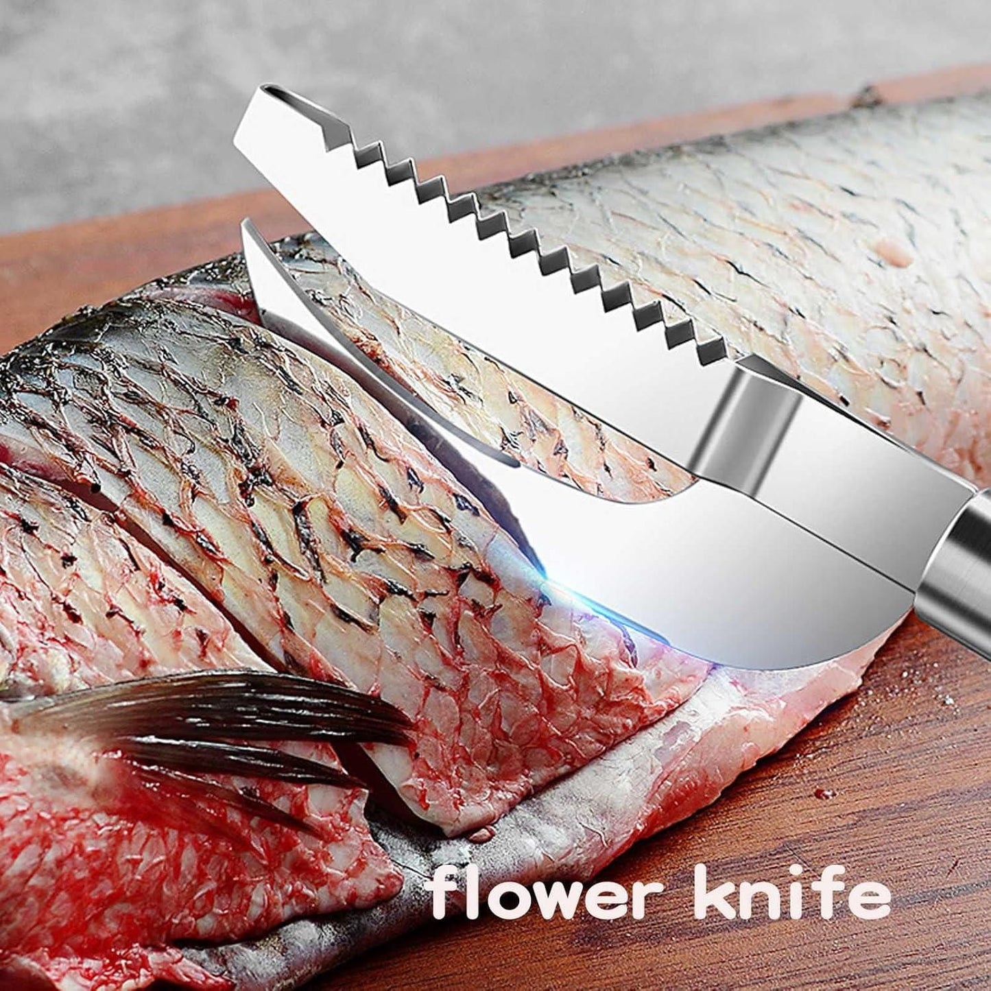 3-in-1 Fish Scaler Scraper – Kitchen Tool with Scale Remover, Cutter & Storage Box | NISHU Superstores