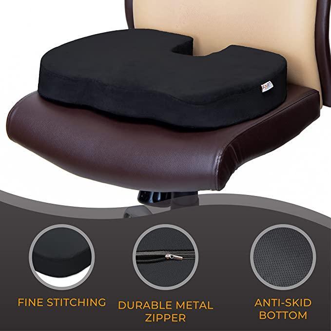 Ergonomic Cushion Pillow for Office Chair | Comfort Support by NISHU Superstores