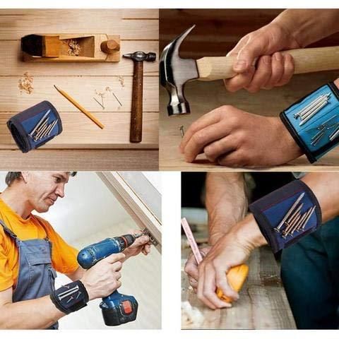 Magnetic Wrist Band – Hold Screws, Nails, Bolts & Small Tools Hands-Free | NISHU Superstores