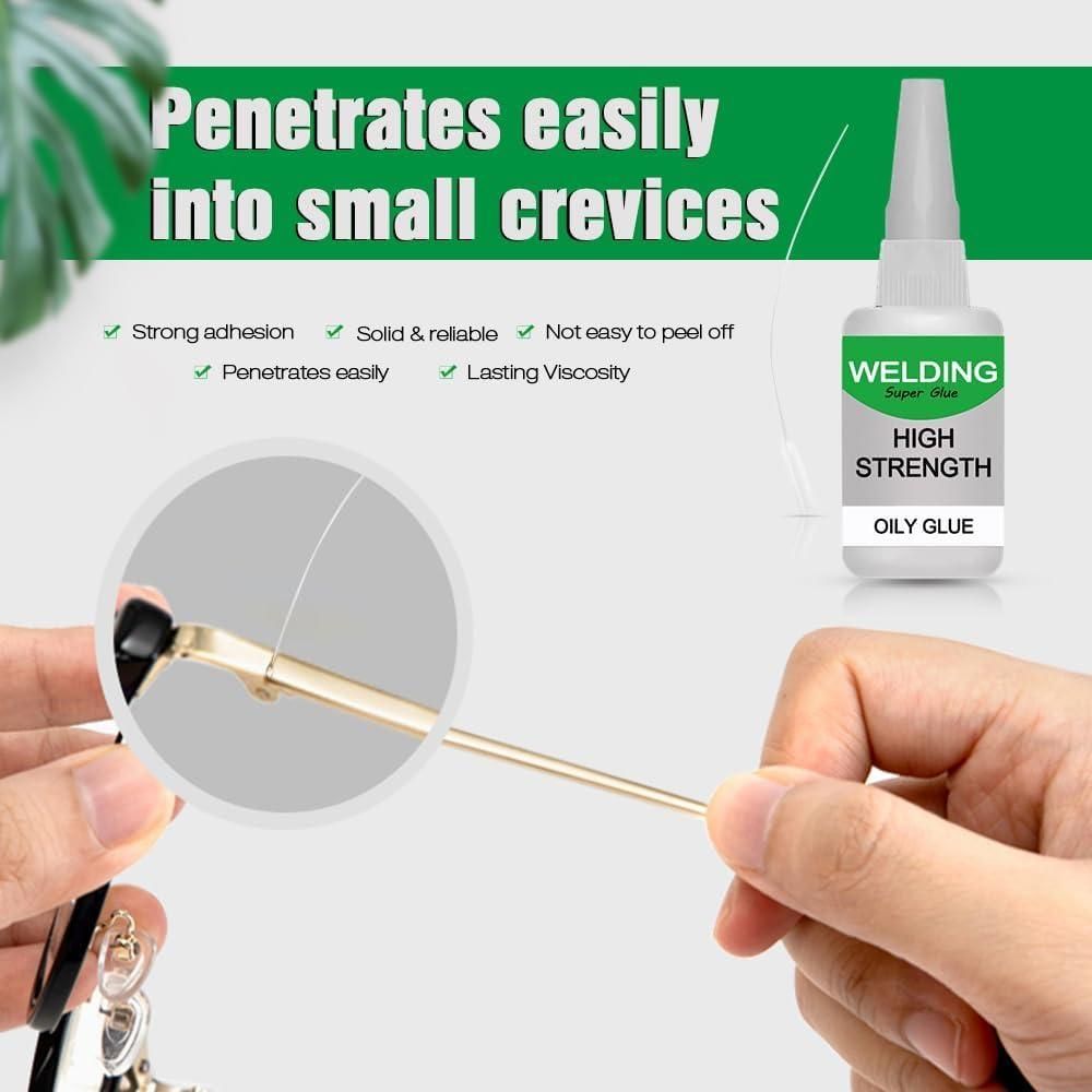 Welding High-Strength Oily Glue 30ML (Pack of 2) – Heavy-Duty Adhesive for Metal, Plastic & More | NISHU Superstores