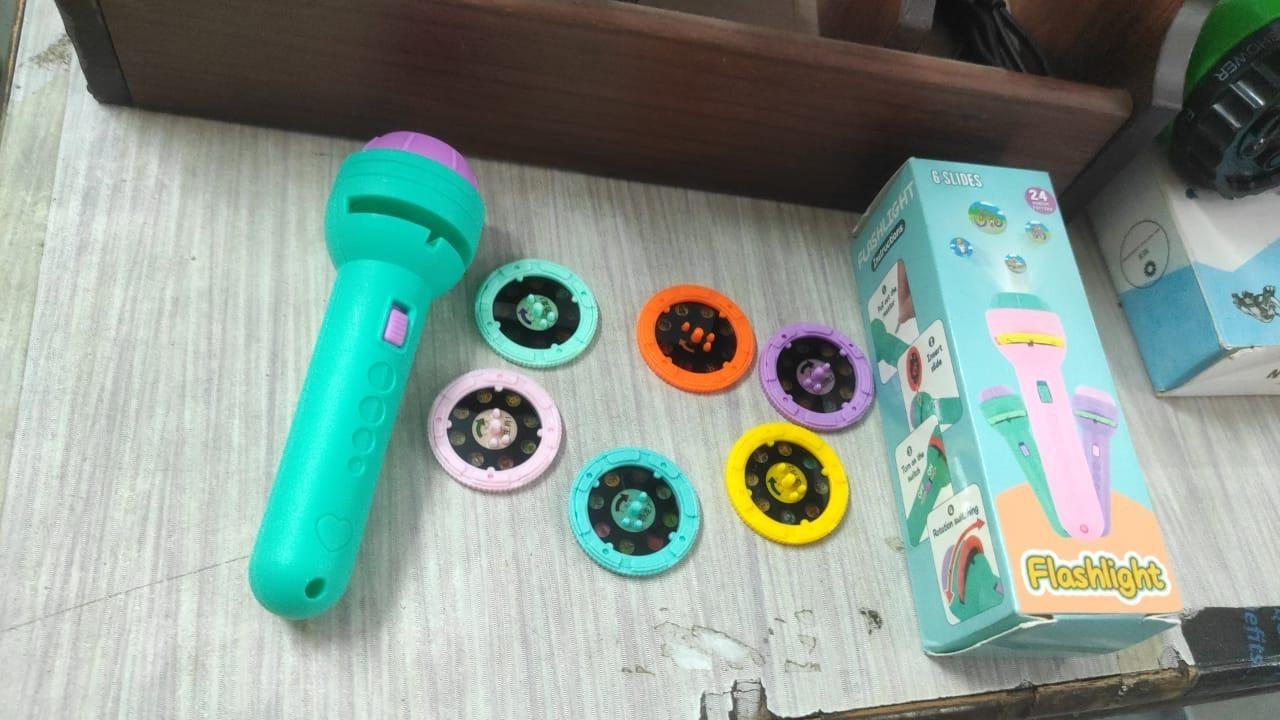 Slide Flashlight Torch for Kids – Educational Learning Projection Toy | NISHU Superstores