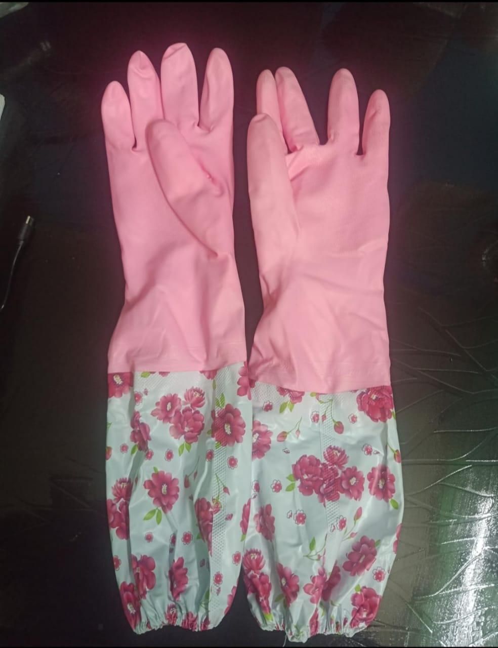 Multipurpose Cleaning Gloves with Lining – Reusable & Waterproof | NISHU Superstores