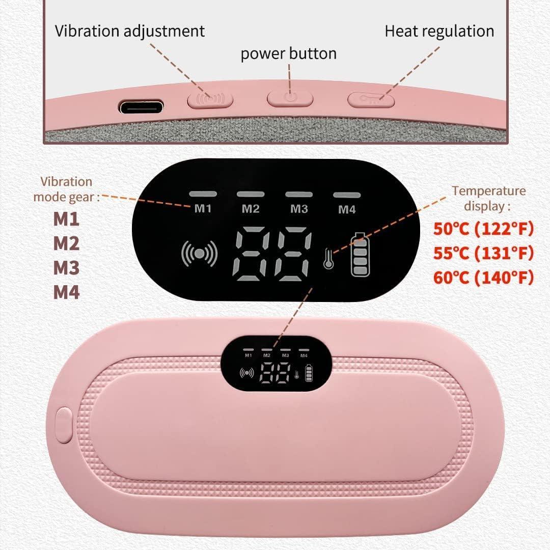 Portable Cordless Heating Pad – Menstrual Pain Relief Belt | NISHU Superstores