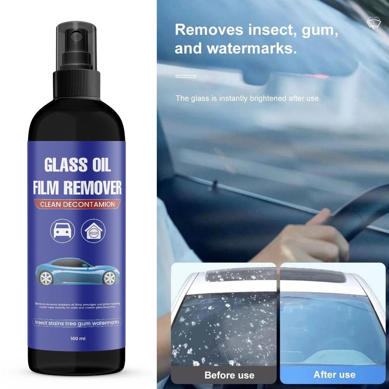 Glass Oil Film Remover 200ml – Pack of 2 | Streak-Free Cleaning | NISHU Superstores