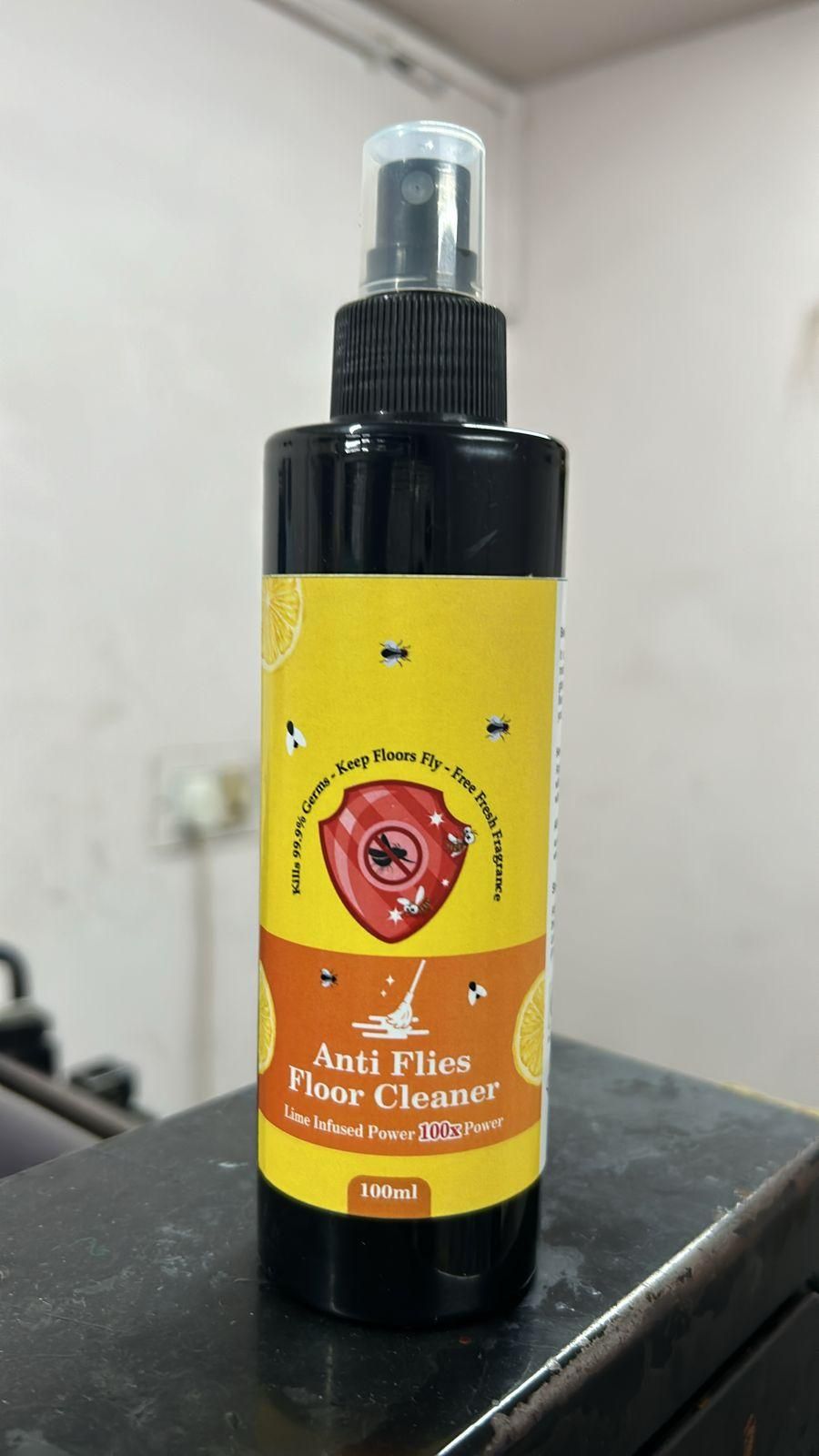 Anti Flies Floor Cleaner Spray (Pack of 2) | Insect Repellent & Floor Disinfectant | NISHU Superstores
