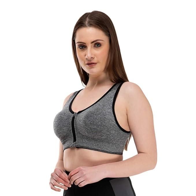 Women’s Sports Lightly Padded Bra (Pack of 2) – Stretchable & Breathable | NISHU Superstores