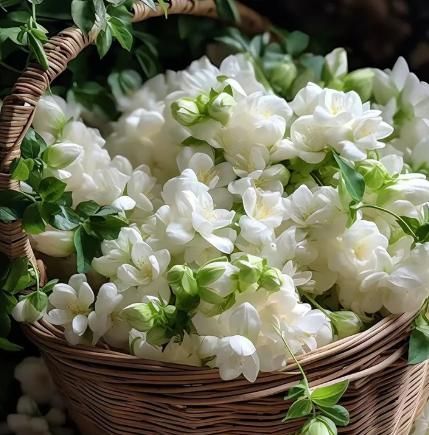 Double Jasmine Flower Seeds – Fragrant & Full-Bloom Garden Beauty | NISHU Superstores