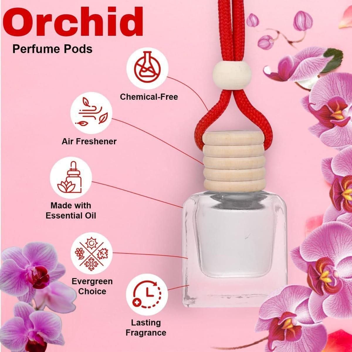 Hanging Car Perfume Pods Diffuser – Long-Lasting Assorted Scent (Pack of 1) | NISHU Superstores