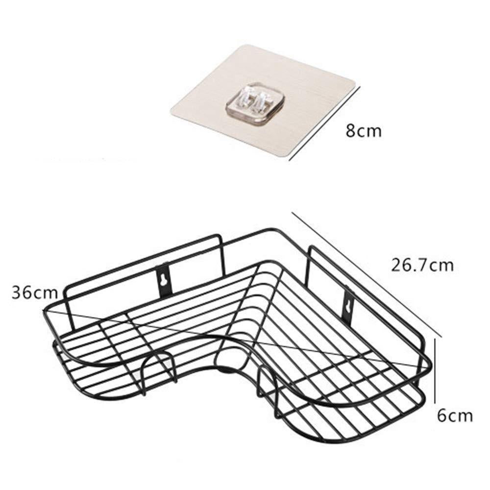 Kitchen Organizer Corner Shelf – Wall Mount Stainless Steel Storage Rack (Pack of 1) | NISHU Superstores