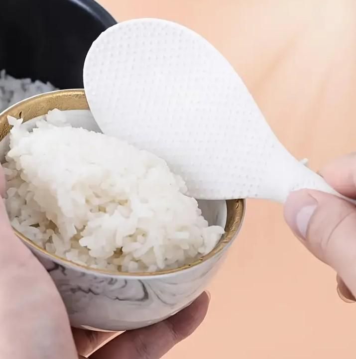 Self Standing Rice Scoop Spoon with Non-Stick Coating – Pack of 2 | NISHU Superstores