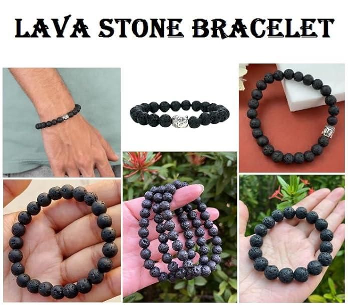 Natural Lava Rock Bracelet | Healing & Energy Jewelry | NISHU Superstores