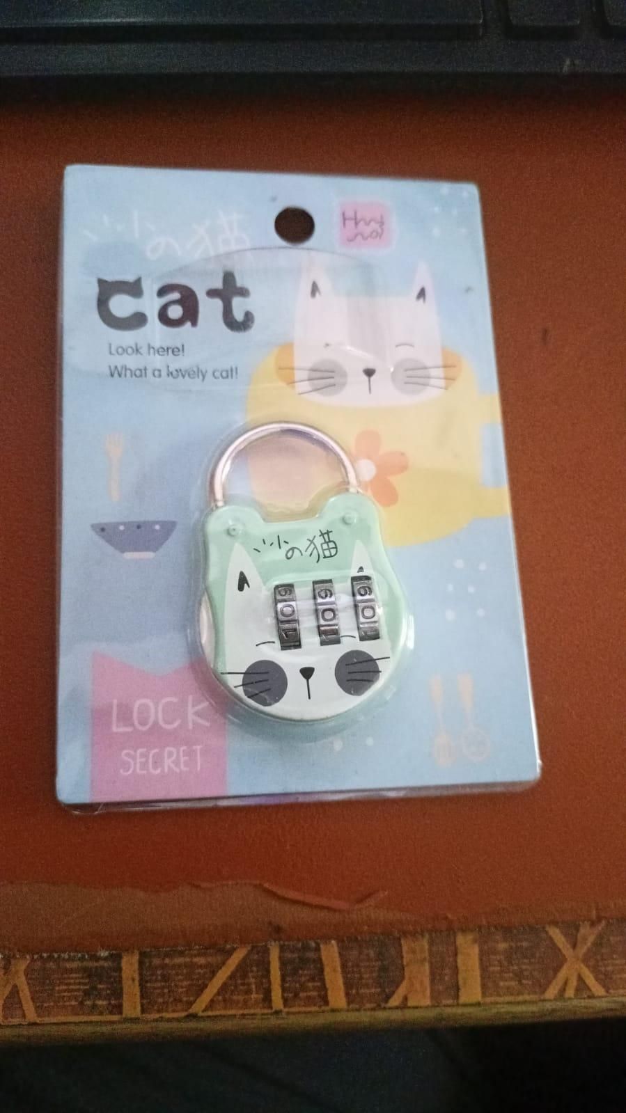 Mini Luggage Lock – Anti-theft Digit Code Lock for Travel & Gym | NISHU Superstores