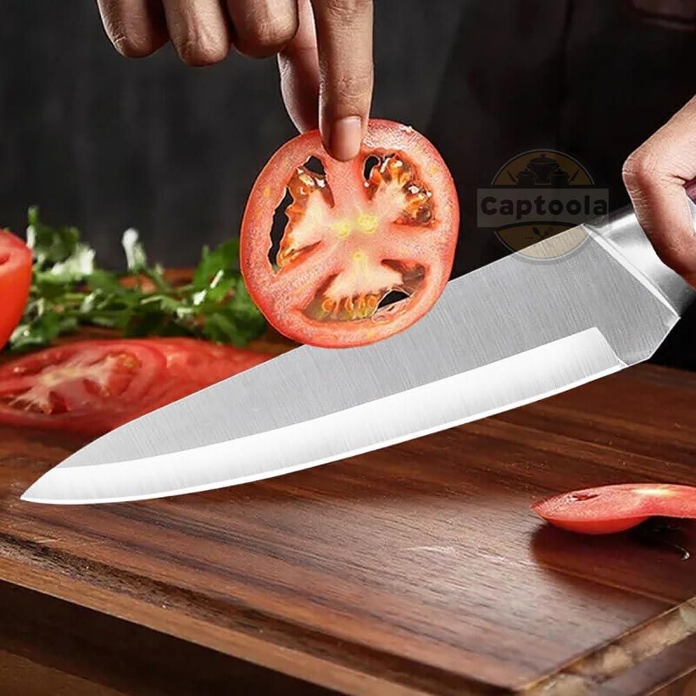 Kitchen Stainless Steel Knife – Durable & Sharp Cutting Tool | NISHU Superstores