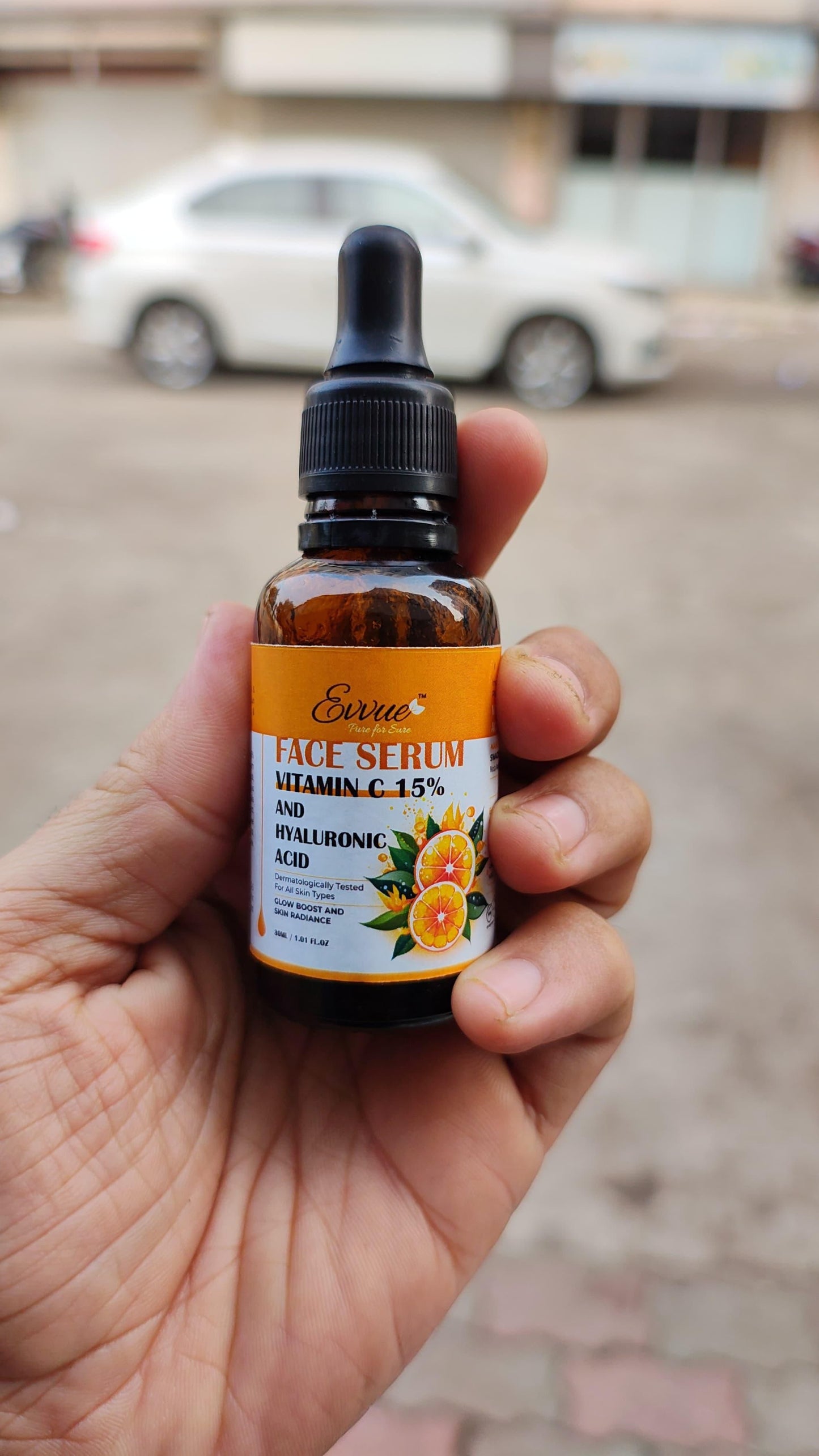 Vitamin C Face Serum | Glow + Hydration | 30ml Daily Use | NISHU Superstores