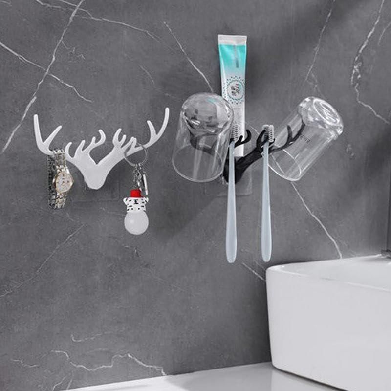 Deer Horns Antler Wall Hook – Stylish Wall-Mounted Storage Hanger | NISHU Superstores