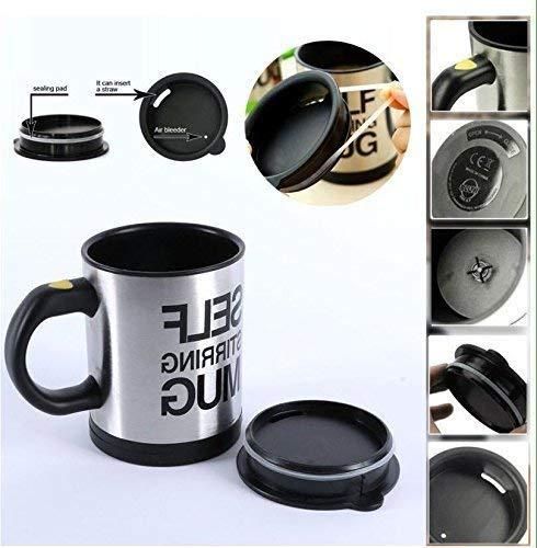 Self Stirring Coffee Mug – Automatic Mixing Travel Mug for Tea, Coffee & More | NISHU Superstores