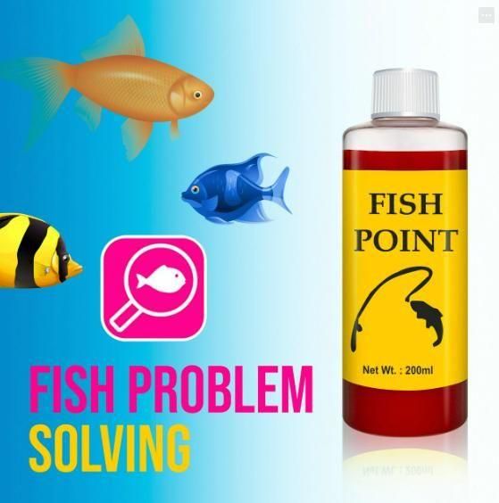 FISH POINT Natural Bait 200ml (Pack of 2) – Effective Fish Attractant | NISHU Superstores