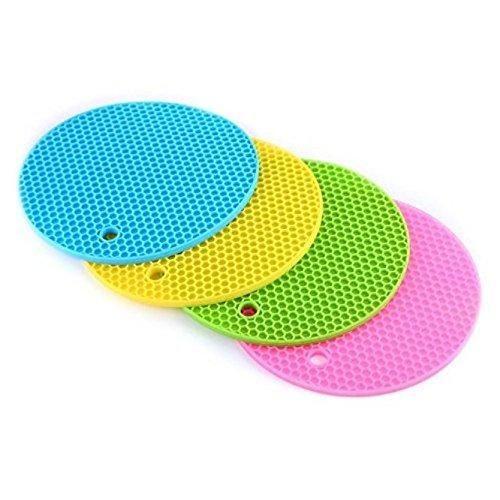 Silicone Heat Resistant Table Mats (Pack of 4) – Non-Slip & Washable | NISHU Superstores