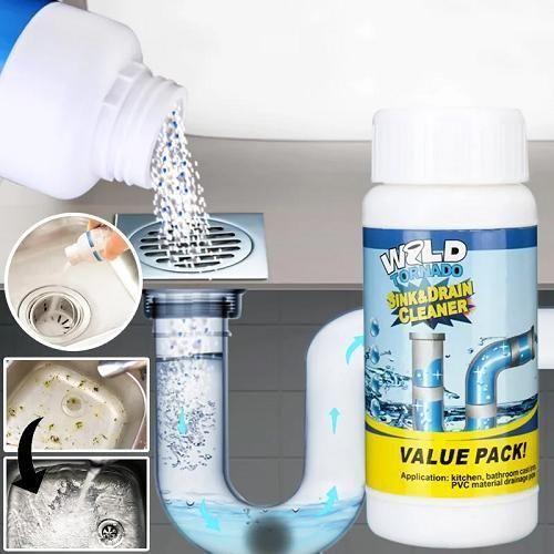 Powerful Drain Cleaner for Sink & Pipes | Unclog in Minutes | NISHU Superstores