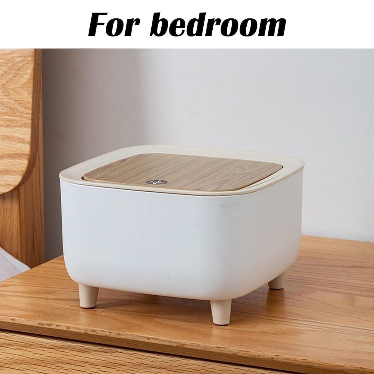 Classy Desktop Push Button Trash Bin – Mini Table Dustbin for Office & Home | NISHU Superstores