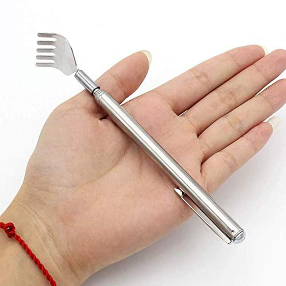 Stainless Steel Telescopic Back Scratcher – Manual Massage & Acupressure Tool | NISHU Superstores