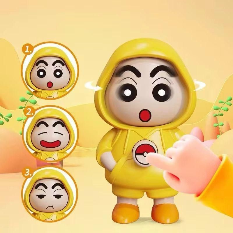 Shin Chan Face Changing Keychain – Cute Cartoon Key Ring Toy | NISHU Superstores
