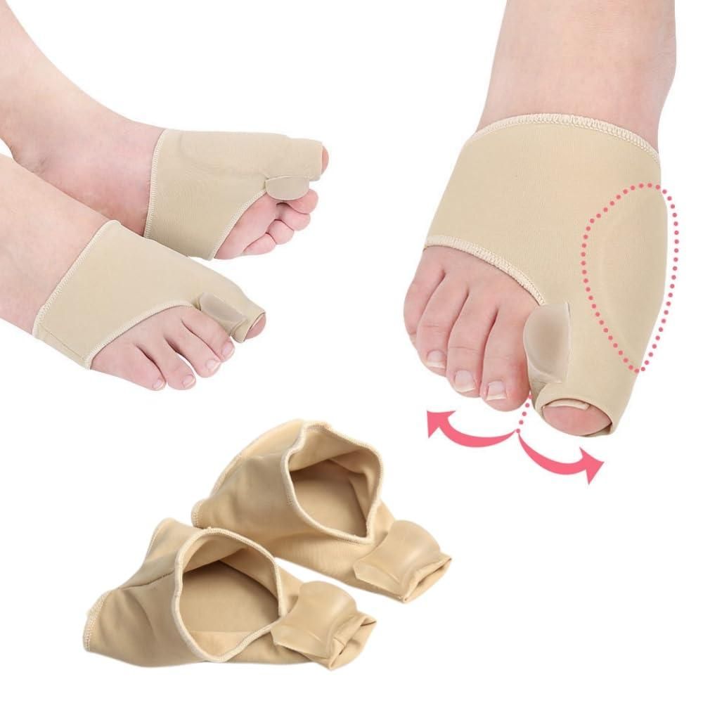 2 Pairs Gel Cushion Pads – Foot Care Tool for Night & Home Use | NISHU Superstores