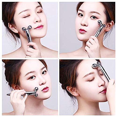 3D Y Shape Face Roller – Mini 360° Rotating Massager for Skin Tightening & Glow | NISHU Superstores