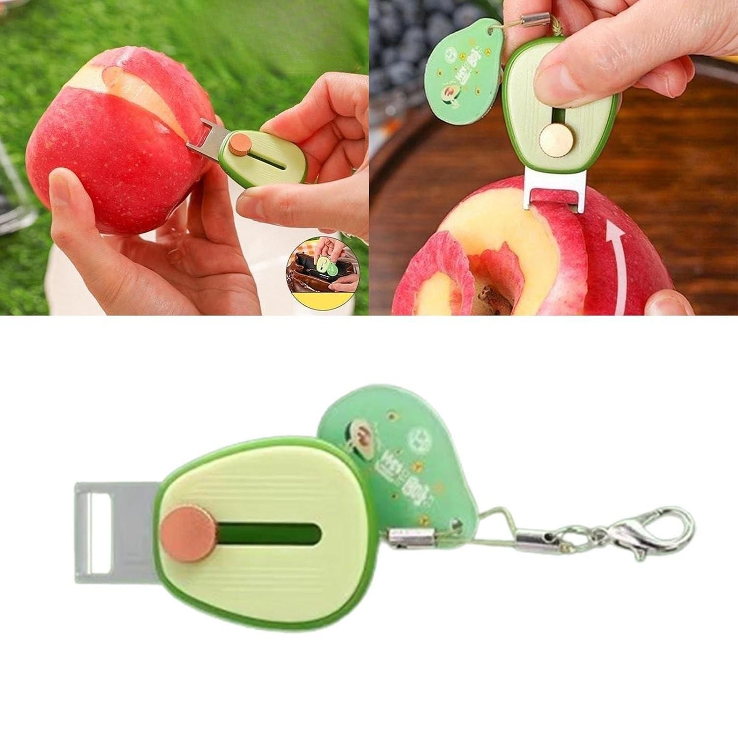 Retractable Mini Vegetable Peeler – Compact Kitchen Tool for Home & Travel | NISHU Superstores