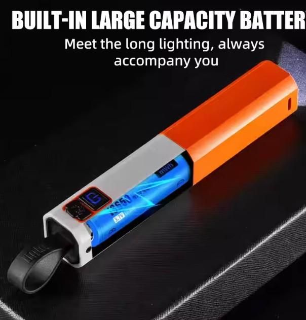 Mini Rechargeable Laser Flashlight – Portable Camping Torch | NISHU Superstores