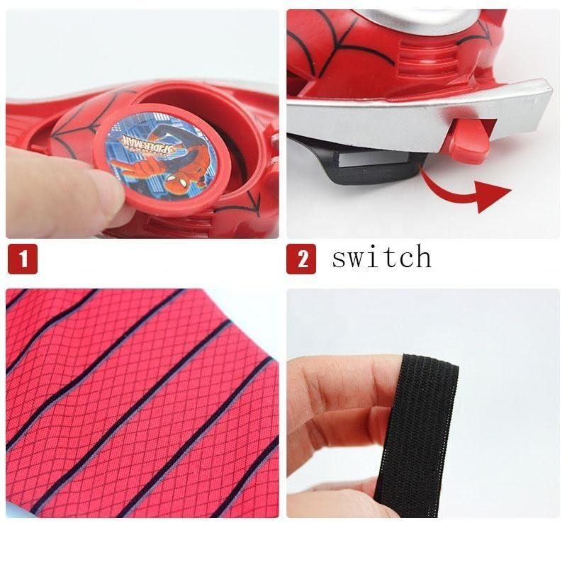 Spiderman Launcher Toy with Spiderman Gloves – Fun Action Play Set | NISHU Superstores