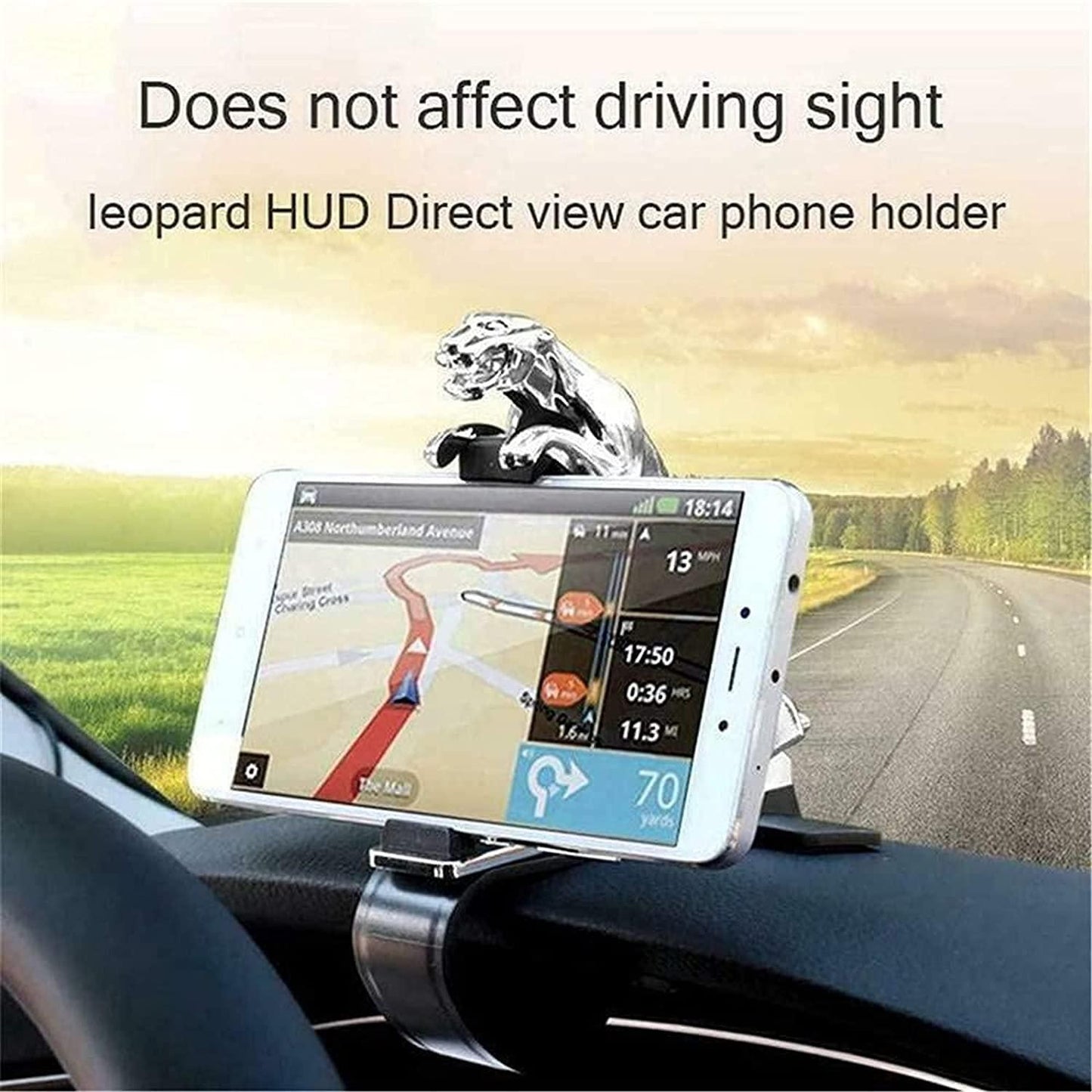 Jaguar Dashboard Phone Holder for Car – Stylish & Secure Grip | NISHU Superstores