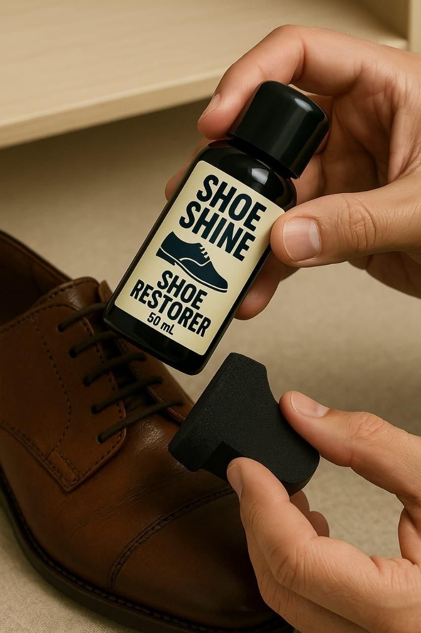 Shoe Shine Restorer 50ml – Leather Shoe Polish & Shine | NISHU Superstores