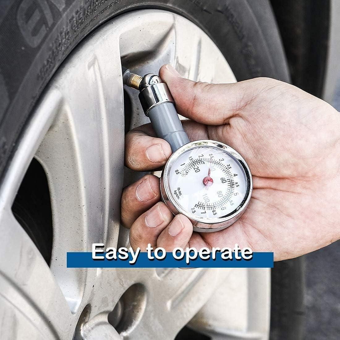 Auto Car Tire Pressure Gauge – Portable Digital Air Pressure Meter for Vehicles | NISHU Superstores