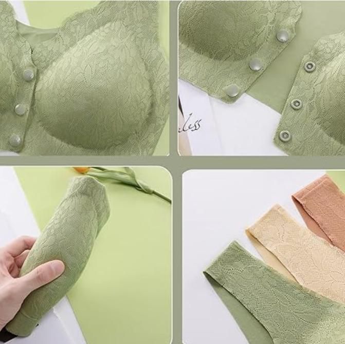 Women's Cotton Spandex Padded Front Open Nursing Bra – Comfortable Maternity & Baby Feeding | NISHU Superstores