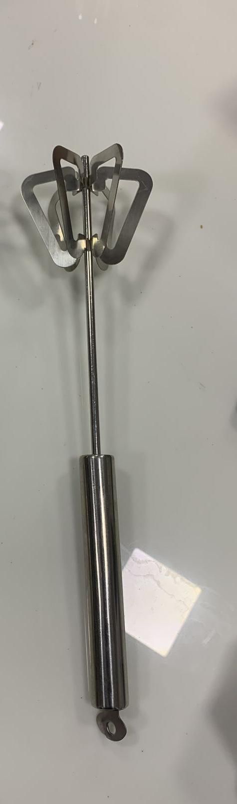 Manual Hand Whisk Mixer – Stainless Steel Egg Beater for Kitchen Use | NISHU Superstores