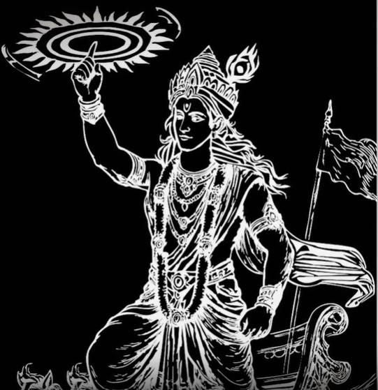Guiding Krishna Godform Pendant with Chain | NISHU Superstores