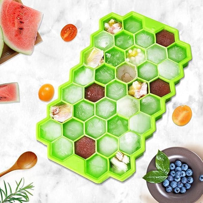 Ice Cube Maker Tray (Pack of 2) – Easy Release & Stackable Design | NISHU Superstores