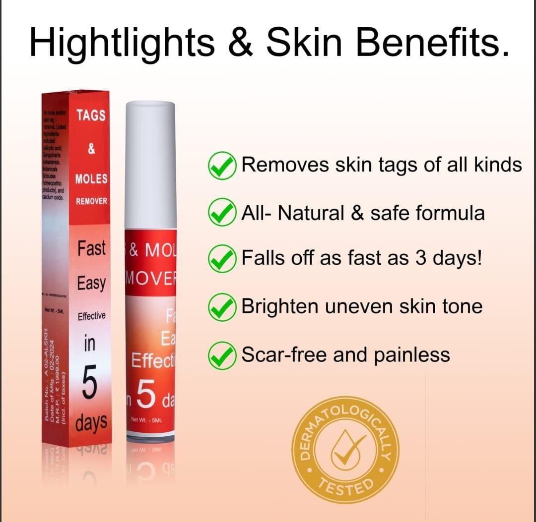 Skin Tags & Moles Remover – Pain-Free Treatment at Home | NISHU Superstores