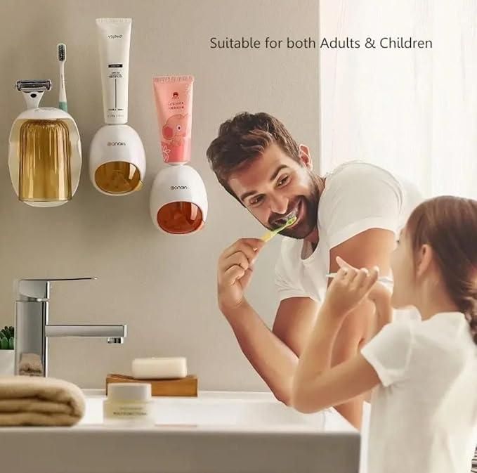 Automatic Toothpaste Dispenser – Hands-Free Wall Mounted Bathroom Accessory | NISHU Superstores